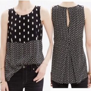 Madewell sunbase Ikat print top